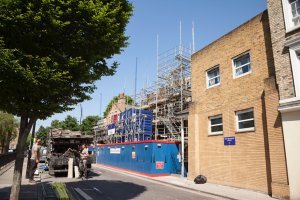 Work underway on the link building 2017