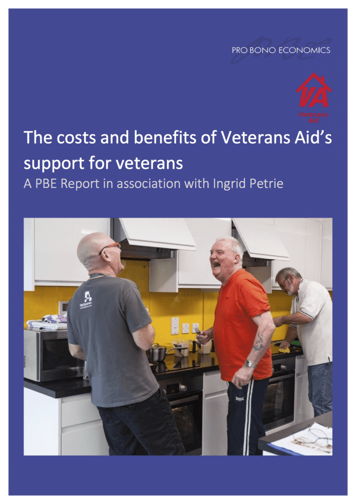Pro-Bono Economics (PBE) report on Veterans Aid