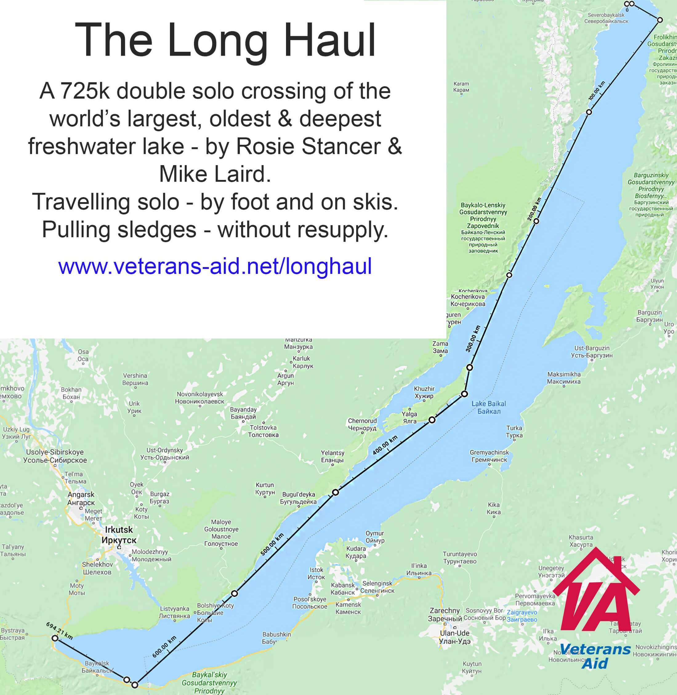 Long Haul Map