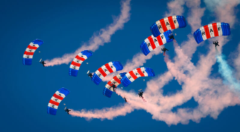 RAF Falcons Parachute Display Team