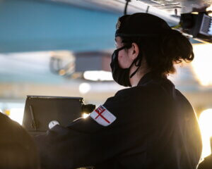 Royal Navy Female, crew of HMS Tamar