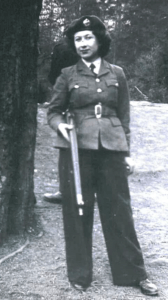 Judy Williams in her WAAF days