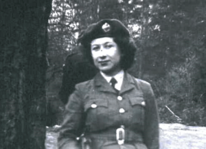 Judy Williams in her WAAF days